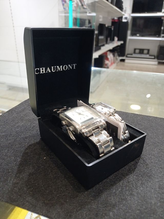 Pareja de relojes CHAUMONT hombre y mujer
