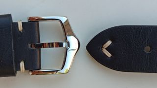 Correa de reloj BISONSTRAP negra 19mm