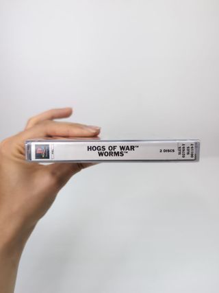 HOGS of WAR + WORMS PS1 Sigillato NUOVO Italiano