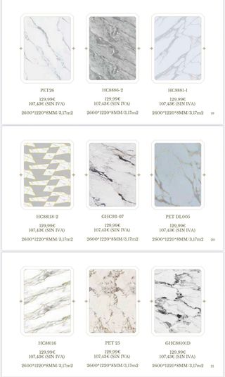 Paneles Decorativos Premium 2600x1220x8mm