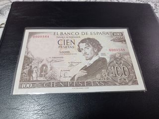 Billete 100 pesetas España 1965