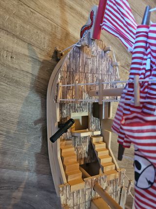 Barco Pirata de Madera