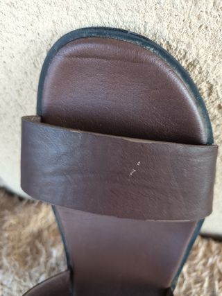 Sandalias romanas marrones talla 44