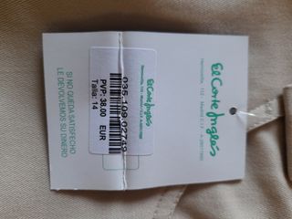 Bermudas anchas beige BTS