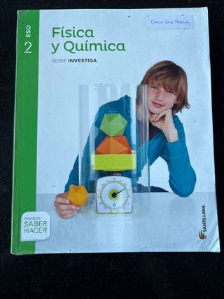 FISICA Y QUIMICA SERIE INVESTIGA 2 ESO SABER HACER