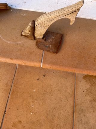 Talladora de madera antigua