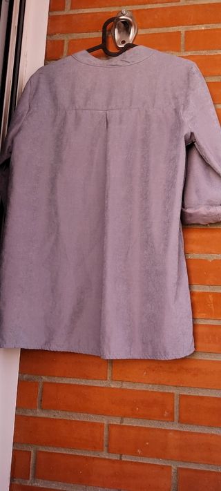 Blusa azul talla única