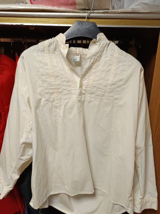  Se vende Camisa fallero blanca talla M T35