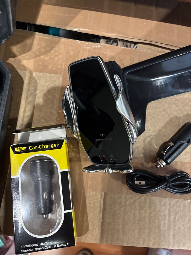 Soporte móvil coche inalámbrico