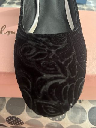 Zapatos Alma en Pena Negro , usados cuatro horas.