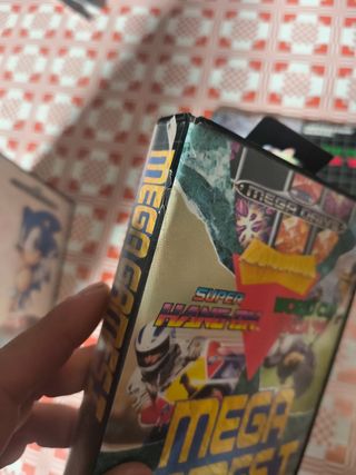 Lote Mega Drive: FIFA 95, FIFA 96, Sonic, Mega Gam