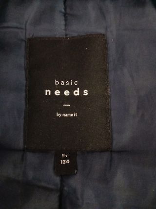 Anorak con capucha 9 años