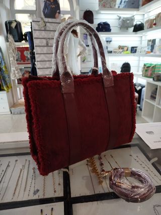 Borsa Enrico Coveri Bordeaux Donna con Tracolla