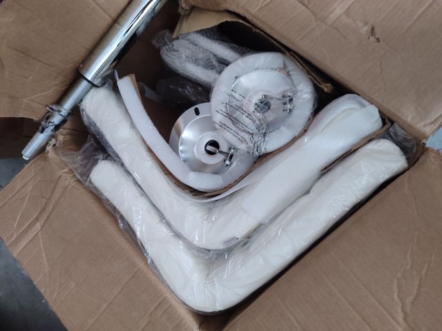 ✅Taburetes Altos Blanco Cuero Sintético nuevos