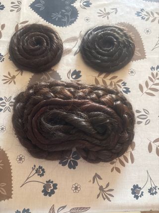 Moños de fallera para niña