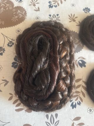 Moños de fallera para niña