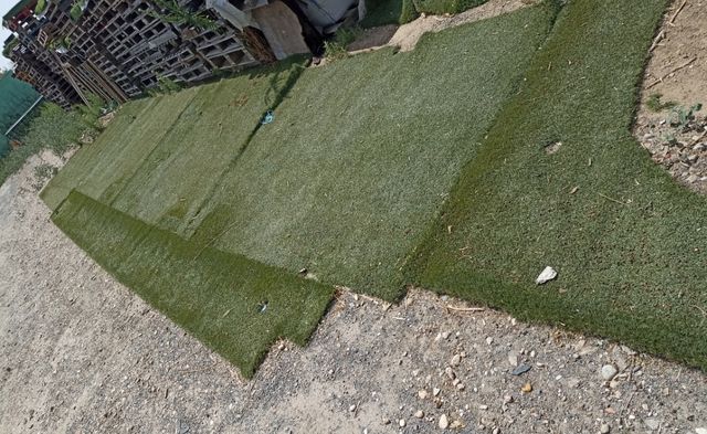 Césped artificial reciclado para jardín