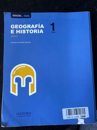 Inicia Dual Geografía 1º Libro del Alumno ESO (...