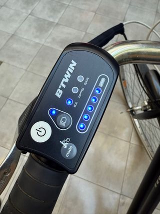 Bicicleta Eléctrica Elops 120 EbikeNegra