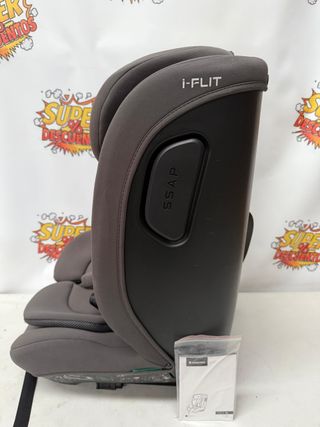 KikkaBoo i-Flit Silla Coche Bebé ISOFIX Grupo 1