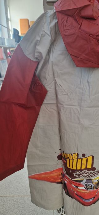 Chubasquero Cars Talla 8 Disney Pixar