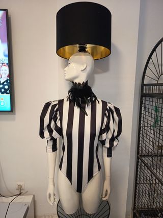 Lámpara Maniquí Diseño Moderno echo a mano.Recoger