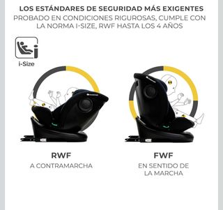 Kinderkraft I-GROW Silla de coche 360° Isofix