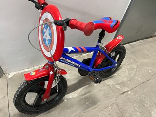 Bicicleta infantil Capitán América