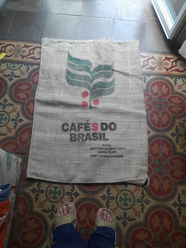 Sacco originale caffè iuta Cafés do Brasil