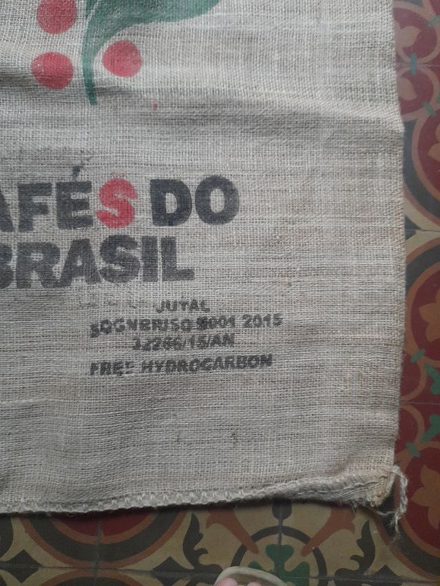 Sacco originale caffè iuta Cafés do Brasil