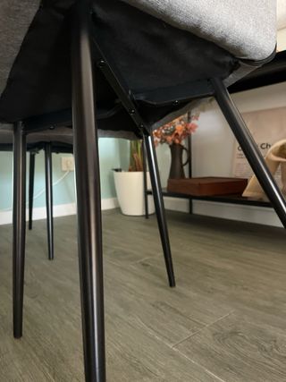 Sillas de comedor modernas tapizadas