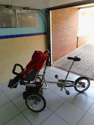 Bici triciclo carro para niño