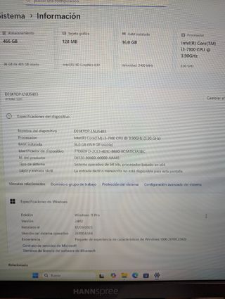 Ordenador Iggual i3 7100 8GB NVMe 480GB