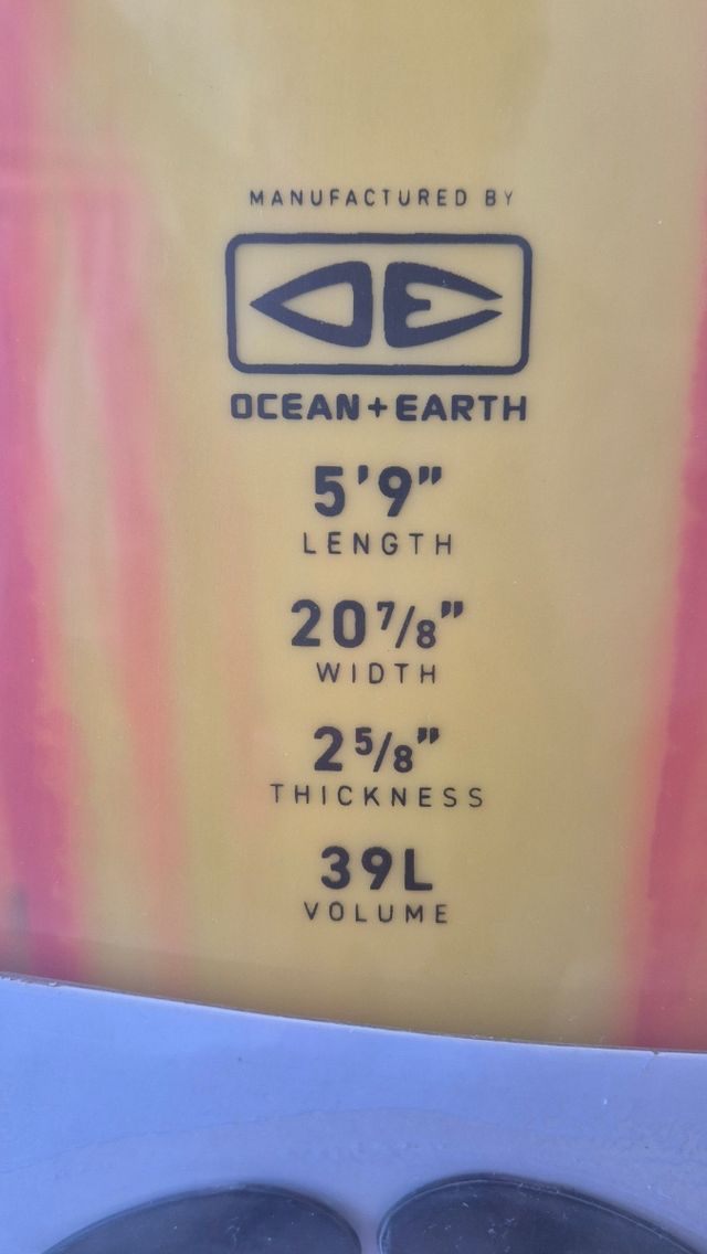 Tabla de surf 5'9 fish