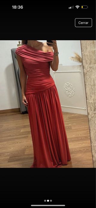 Vestido de fiesta rojo