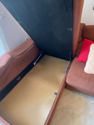 Sofá ChaiseLongue 3 Plazas Marrón