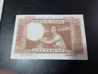 Billete 100 Pesetas España 1953
Sin serie difícil 