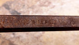 ANTIGUA ROMANA 1863 SIN PESO BALANZA 3 GANCHOS