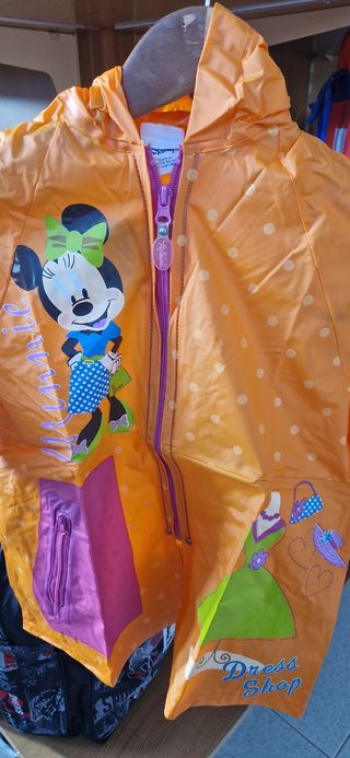 Chubasquero Minnie Disney Talla 2