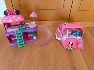 Casa y Coche Minnie Mouse