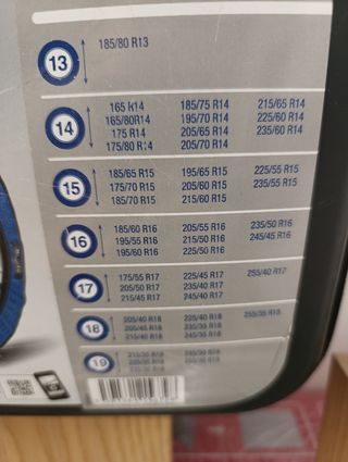 Cadenas para nieve Norauto Winter Tex II