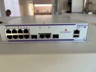 Switch Gigabit PoE SFP Alcatel-Lucent OS6350-P10
