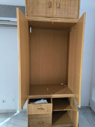 Armario de ratán/ mimbre/ bambú