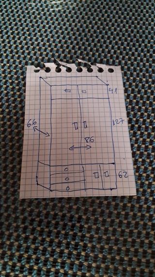 Armario de ratán/ mimbre/ bambú