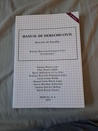 Manual de derecho civil derecho de família