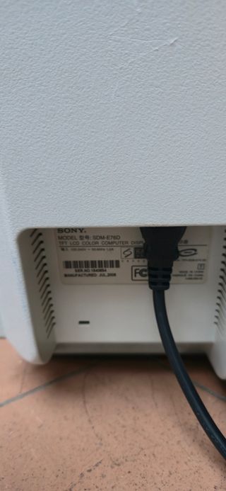 Monitor Sony Negro