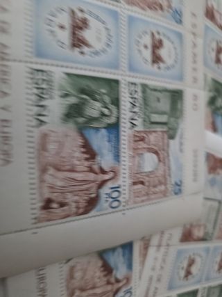 Sellos España ESPAMER 80. Exposición filatelia x18