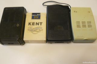 Lote 4 Radios Portátiles Philips, Kent, Sanyo