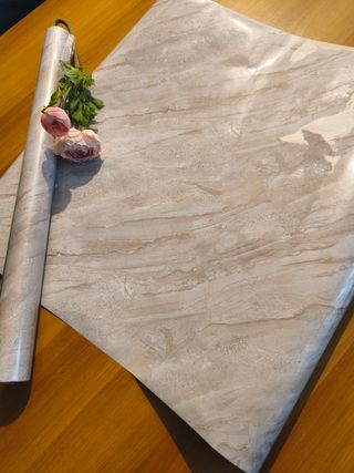 Carta da parati autoadesiva effetto marmo