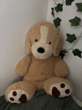 Peluche Perro Grande Marrón